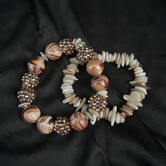 Jewelry - Caramel Coffee Brown bracelets 🤎